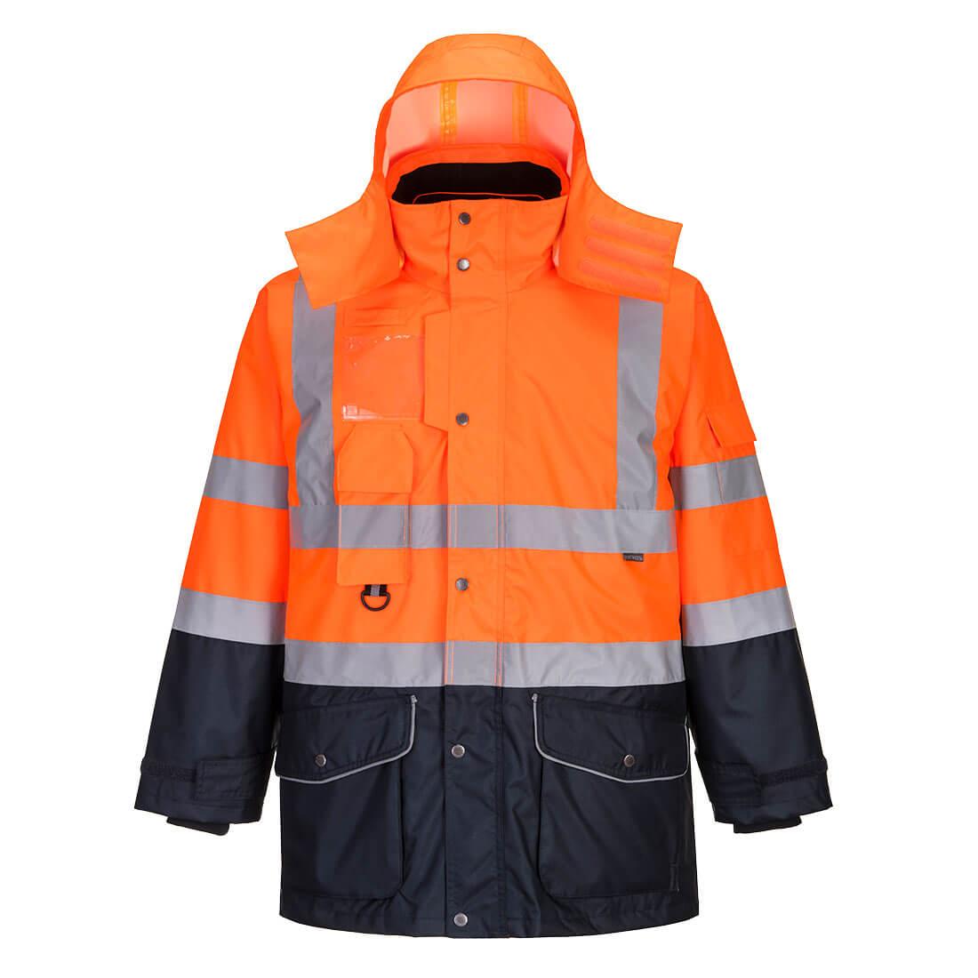 Куртка сигнальна S426, (7 в 1) колір жовтий/темно-синій YNR (XS-4XL), помаранчевий/темно-синій ONR (S-4XL), Розмір: 4XL, фото 1