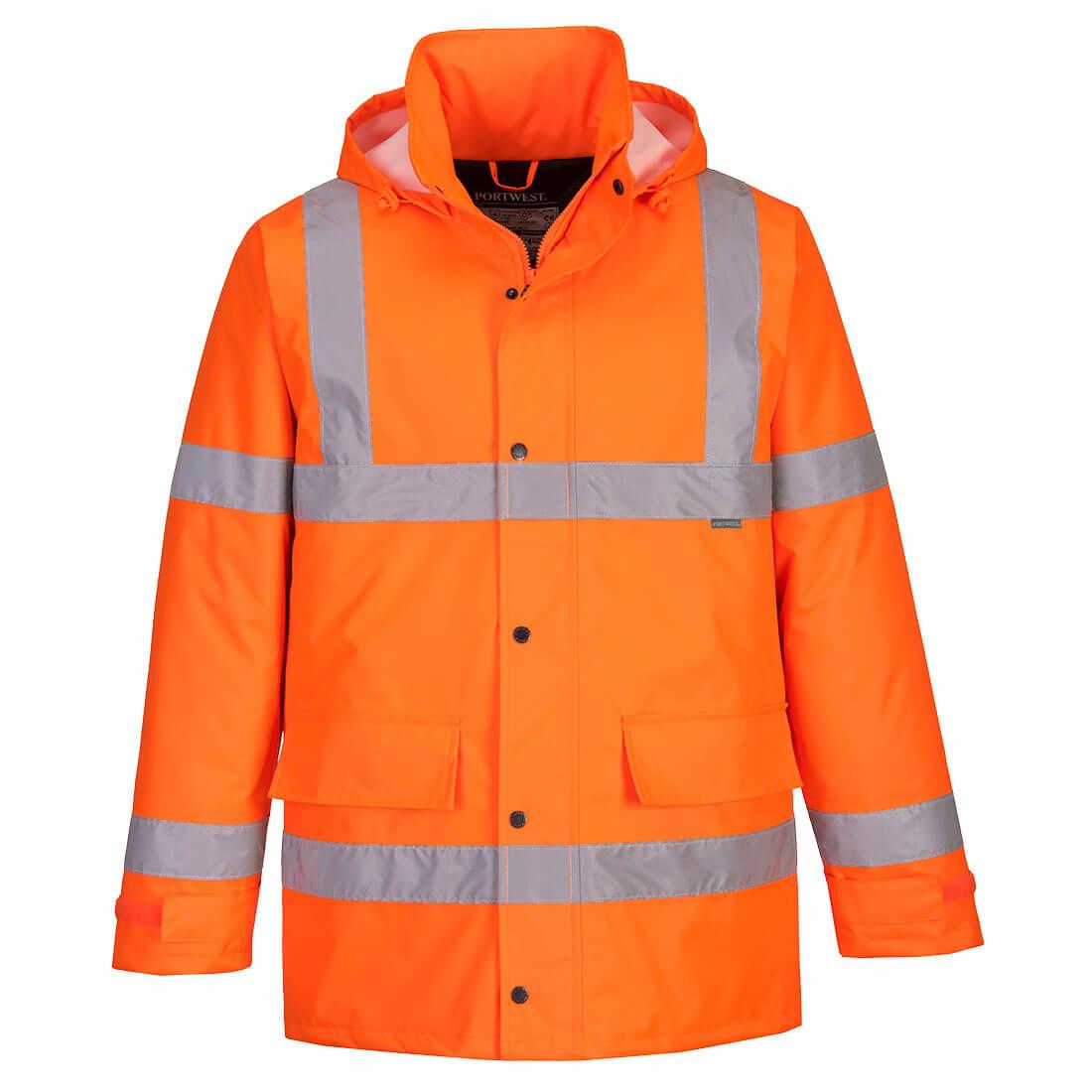 Куртка сигнальна S460 утеплена, жовтий YER (XXS-8XL), помаранчевий ORR (XS-5XL), Розмір: 4XL, фото 1