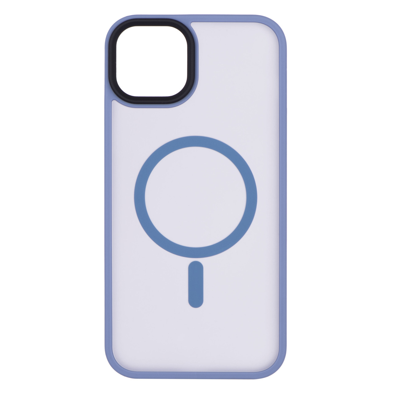 2E Чехол Basic для Apple iPhone 15 Plus, Soft Touch MagSafe Cover, Light Blue