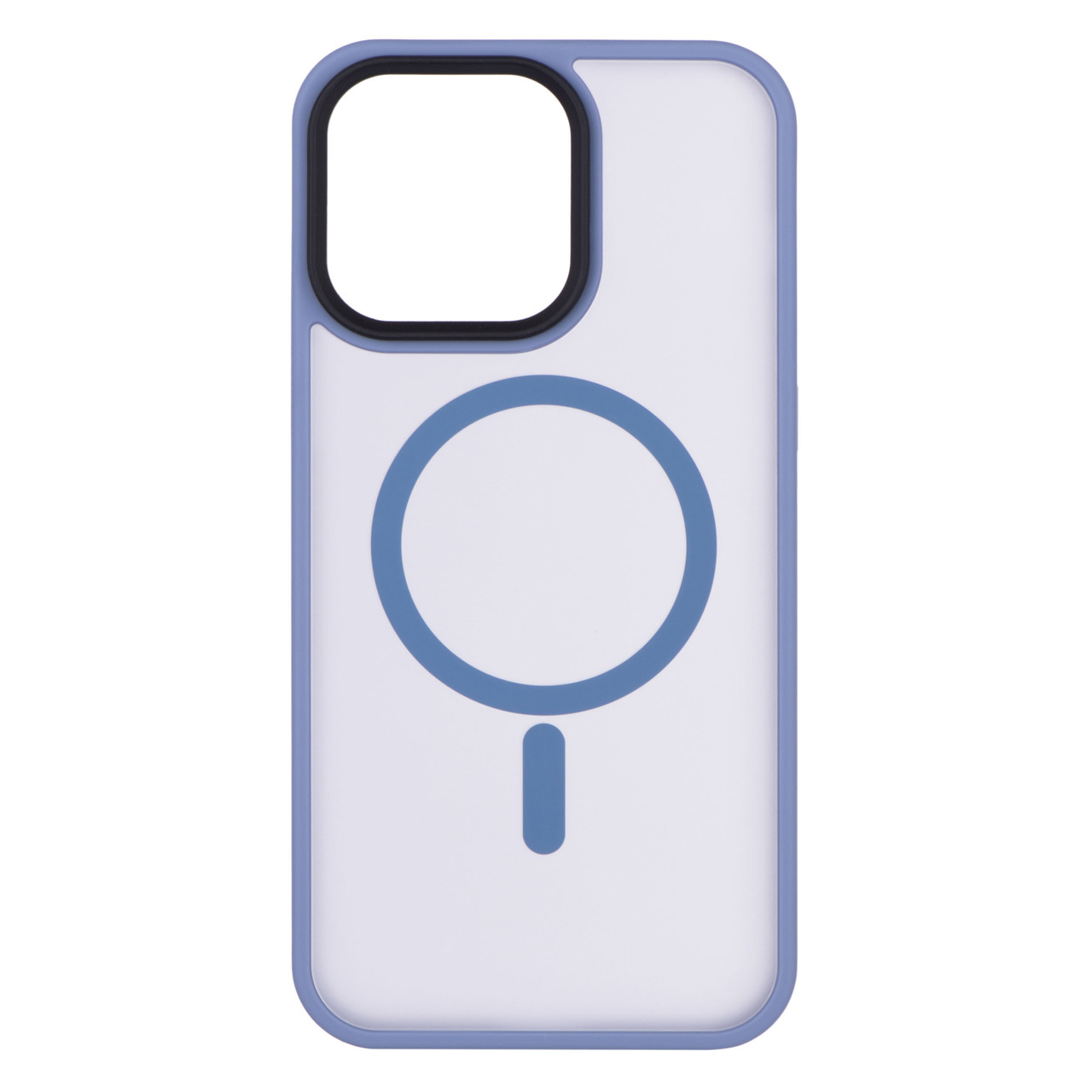 2E Чехол Basic для Apple iPhone 15 Ultra, Soft Touch MagSafe Cover, Light Blue
