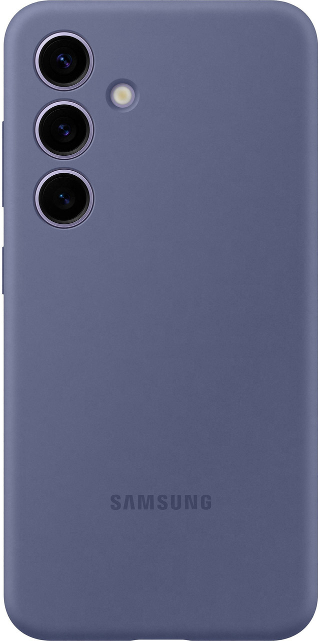 Чохол Samsung для Galaxy S24 (S921), Silicone Case, фіолетовий, фото 1