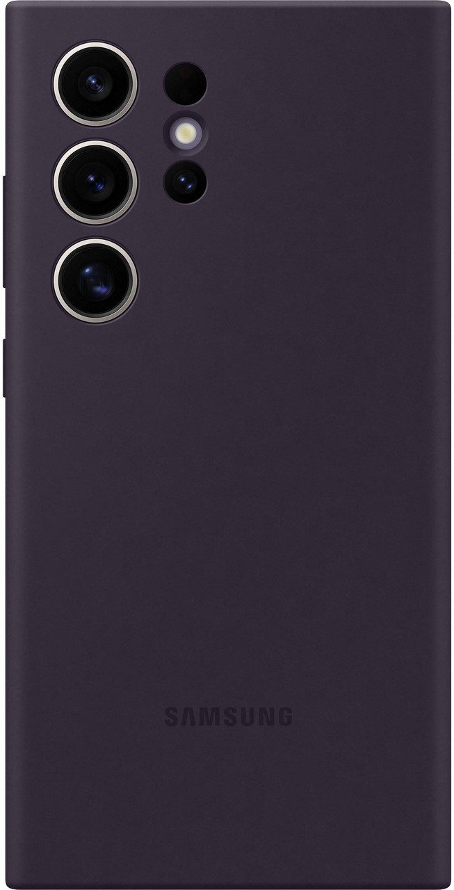 Чохол Samsung для Galaxy S24 Ultra (S928), Silicone Case, фіолетовий темний