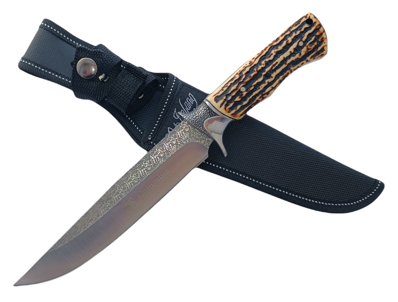 Мисливський ніж Columbia 339-1 із Чохлом 30.5см Brown (7_00384), фото 1