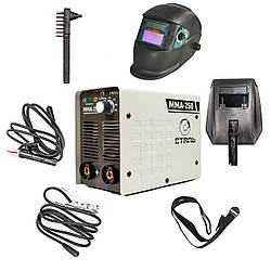 Інверторний зварювальний апарат побутовий Сталь ММА-250 (250 Ампер) з маскою NOWA W-3550