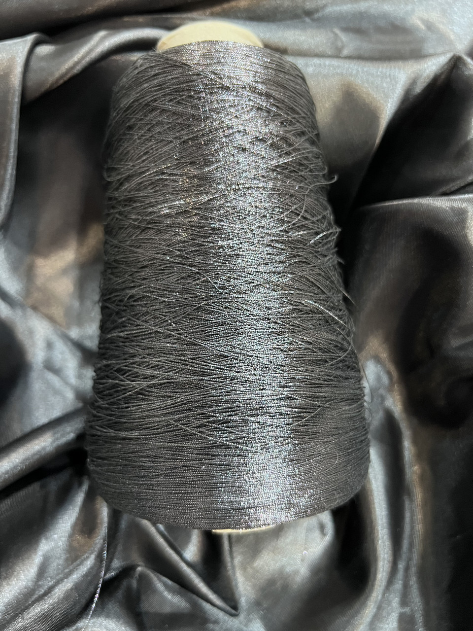 Мокрий асфальт люрекс, фото 1