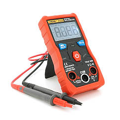 Цифровий мультиметр ANENG AN-V02A з функцією вимірювання напруги струму опору та ємності 4000 відліків із підсвіткою і