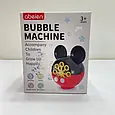 Іграшка бульбашкова машина Міккі на батарейках 99008 Мильні бульбашки, фото 3