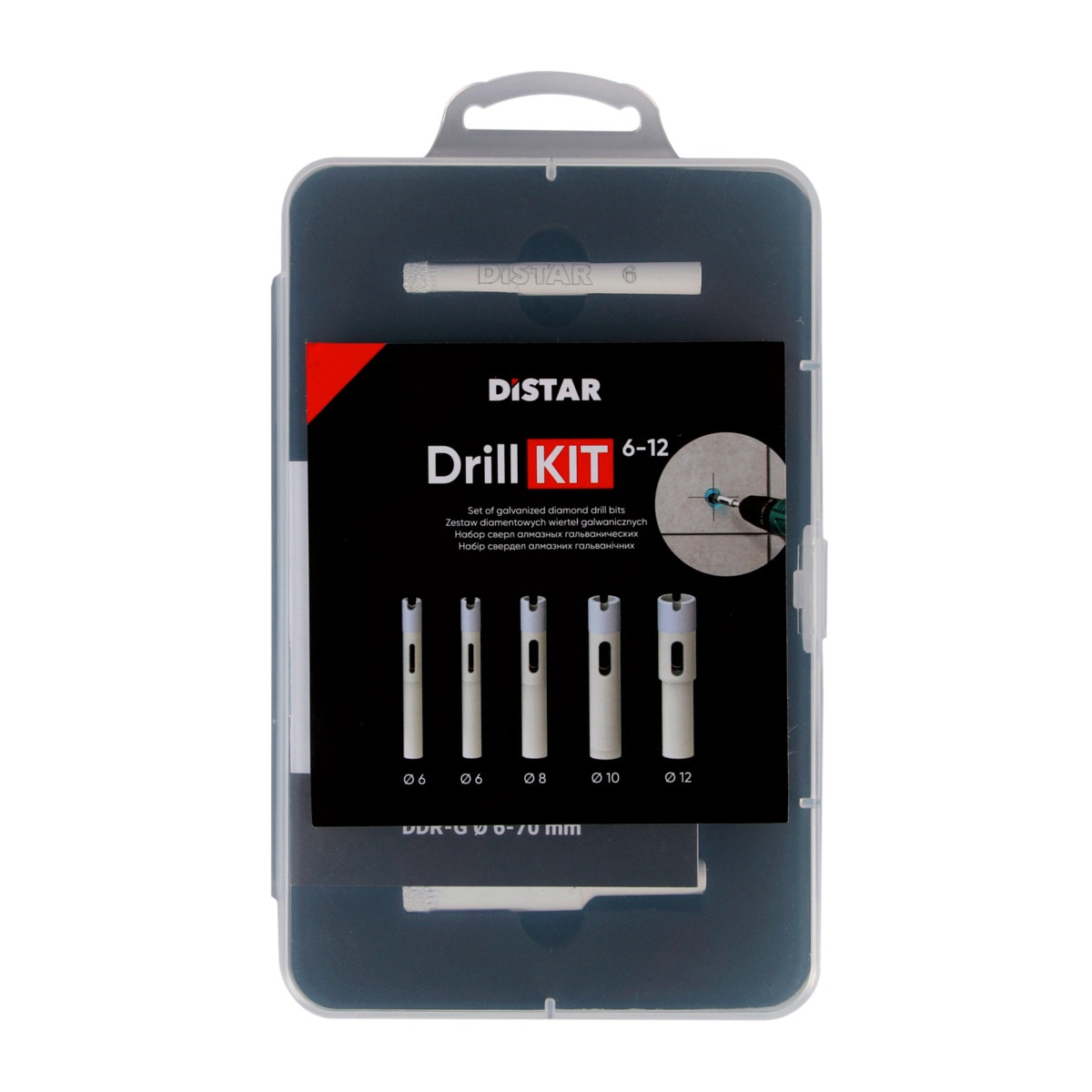 НАБІР ДЛЯ СВЕРДЛІННЯ DRILLKIT 6-12