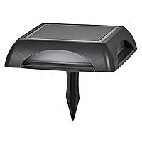 Світильник LEDVANCE LED 1.2Вт 3000K 60Лм фасадний автономний ENDURA STYLE ROUND SOLAR UTILI чорний