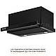 Витяжка для кухні WEILOR WT 67 FBL, чорна потужна телескопічна вбудована в шафу кухонна витяжка, 60 см, фото 2