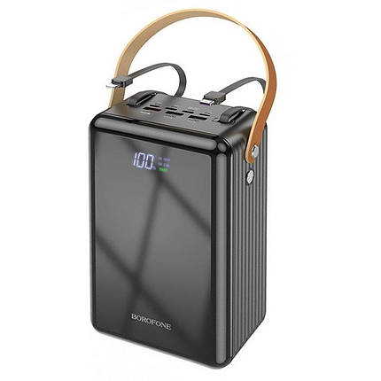 Повербанк Power Bank Borofone BJ32 8000 мАг Terra fully compatible (22.5W/3A) чорний, фото 1