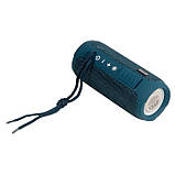 Бездротова акустика Borofone BR21 Sports 10 ВТ портативна колонка темно-синя, фото 3