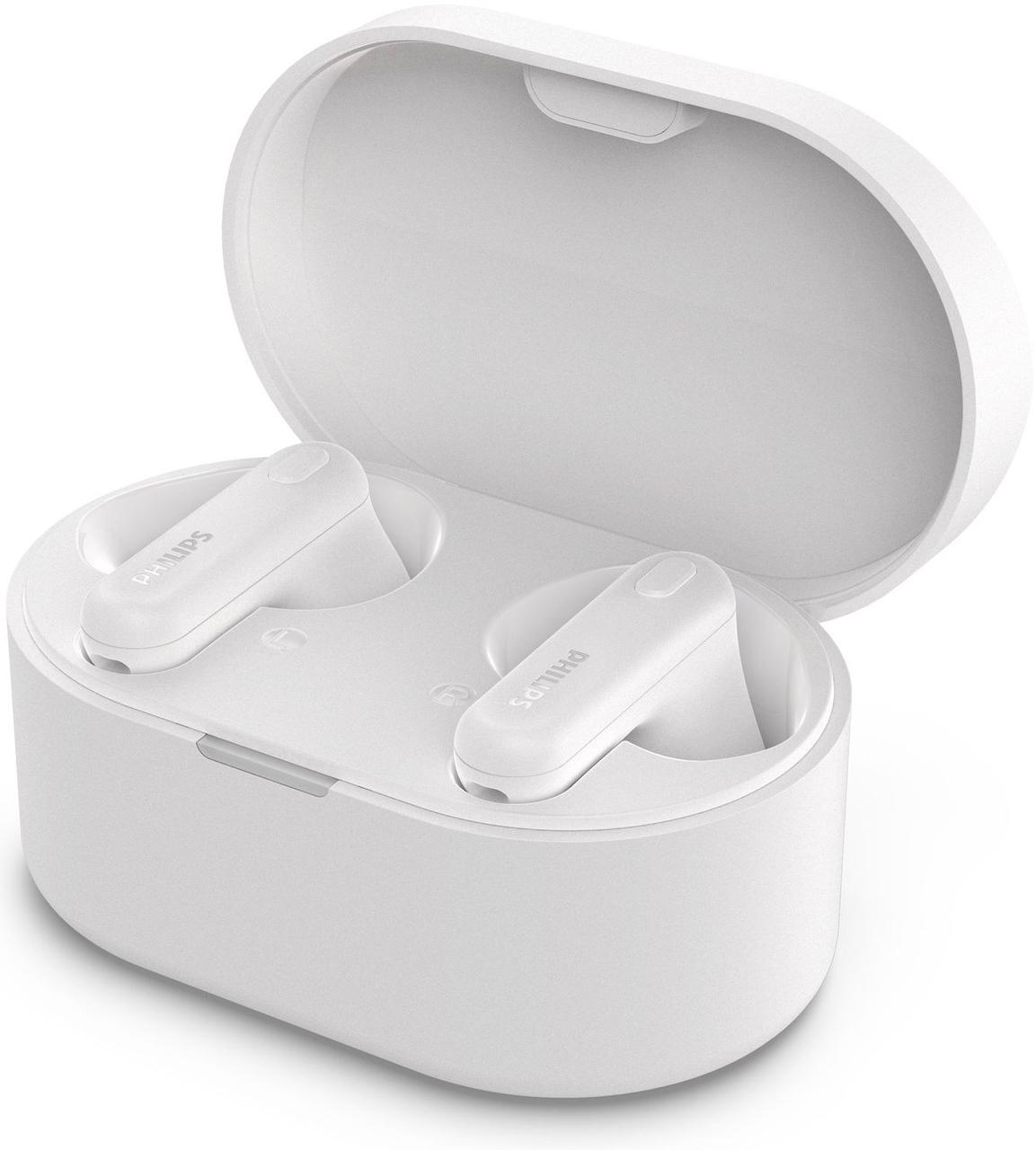 Навушники TWS Philips TAT1138 BT 5.3, IPX4, SBC, Mic, Білий