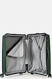 Велика пластикова валіза Tourist 301-1-GRN зелена, фото 8