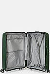 Велика пластикова валіза Tourist 301-1-GRN зелена, фото 7