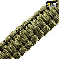 M-Tac браслет паракорд з висікачем іскор, компасом і свистком Olive, фото 6