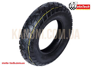 Мотопокришка, моторезина Boss/MotoTech 130/90-10 TL (9009) TW (Грязьова/Похила) Mototech