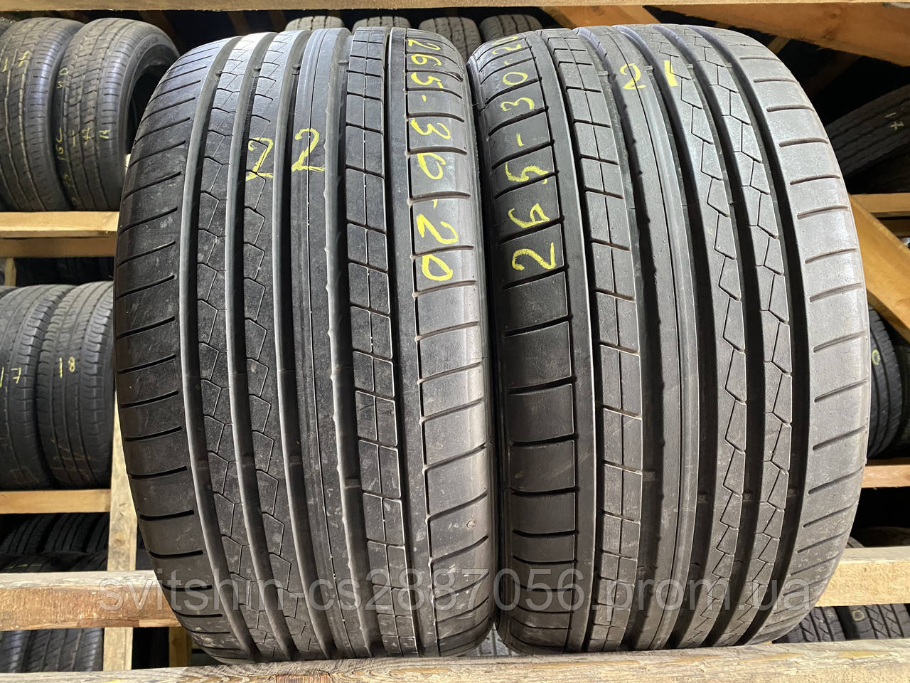 Шини Літо 265/30R20 Dunlop SP Sport Maxx GT 7мм 2021/2022рік