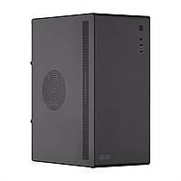 Корпус 2E Credo V200B-400 з БЖ 2E ATX400, 2xUSB3.0, 1x80мм, VGA 250мм, mATX, чорний