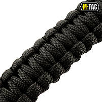 M-Tac браслет паракорд з висікачем іскор, компасом і свистком Black, фото 6