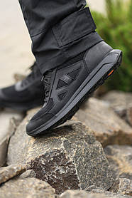 Кросівки тактичні поліція чорні, армійські кросівки чорні зсу шкіряні, кросівки для поліції Ягуар Сітка