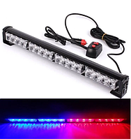 Стробоскоп 45 см червоно-синій 12V