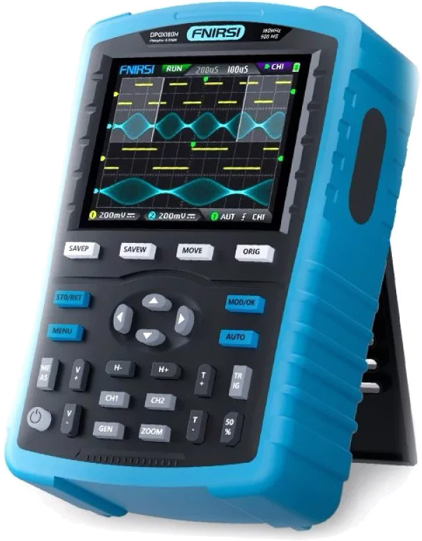 Осцилограф портативний двоканальний Fnirsi DPOX180H 180MHz