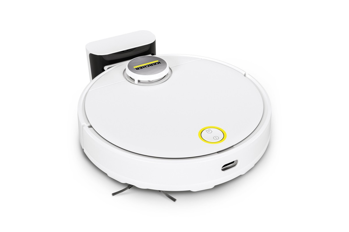 Робот-пилосос Karcher RCV 3, 400Вт, h=9.4см, вологе прибирання, конт пил -0.5л, вода -0.17л, вага-3.7кг