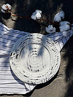 Тарілка Столова Корал 26 см «Чорний Лофт Плюс"