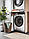 Комплект монтажний Electrolux для з'єднання пральної машини з сушильною машиною, висувна полиця, білий, фото 5