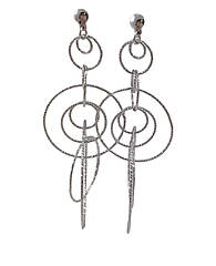 Срібні сережки ORT001-Uж