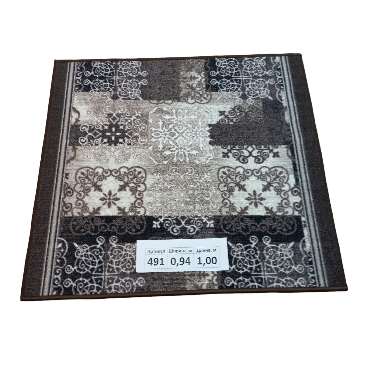 Килим на повстяній основі Dinarsu Print 11491 94х100 см
