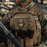 M-Tac нашивка Odin Tactical 3D PVC Coyote, фото 5