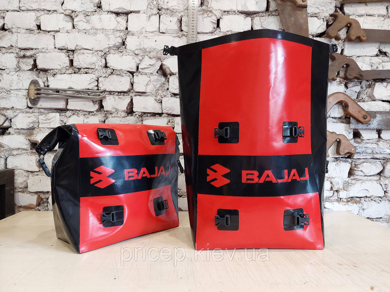 Гермосумки для мотоциклів, мопедів, скутерів