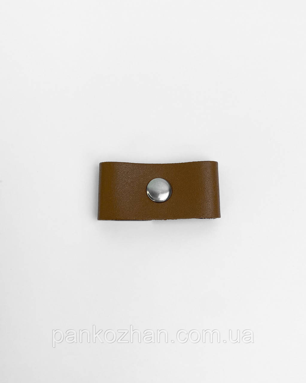 Деталь для затяжки, натуральна шкіра, 2см, фото 1