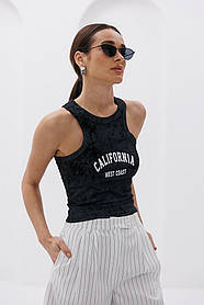 Жіноча виварена майка-борцовка