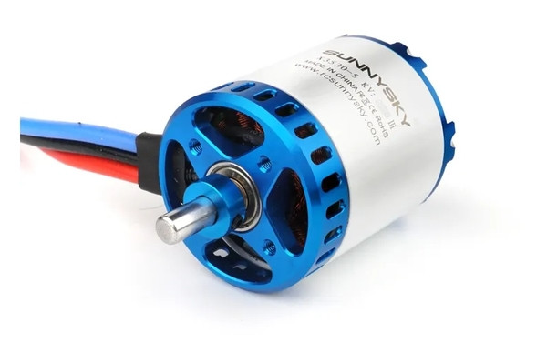 Мотор безколекторний SunnySky для літаків X3530 V3 KV650 2310W 110А 5-6S - 1 шт.