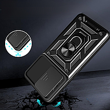 PC + TPU чохол Camshield armor на Oppo Reno 11F / червоний, фото 4