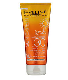 Емульсія Eveline SPF30 сонцезахистна водостійка з кокосовою олією  200 мл (5903416006053)