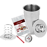 Шинчинниця Browin на 1,5 кг м'яса з термометром та пакетами, фото 4