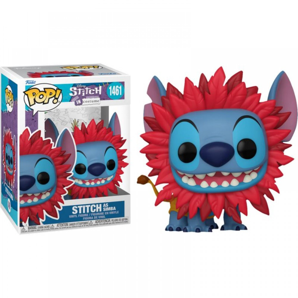 Фігурка FUNKO POP LILO AND STITCH IN COSTUME (AS SIMBA)