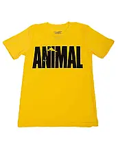 Спортивна чоловіча футболка ANIMAL 'PAK' ICONIC YELLOW TEE жовта XXL (оригінал), фото 4
