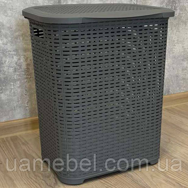 Кошик для білизни TP-7019 Ротанг Tuffex 45 л