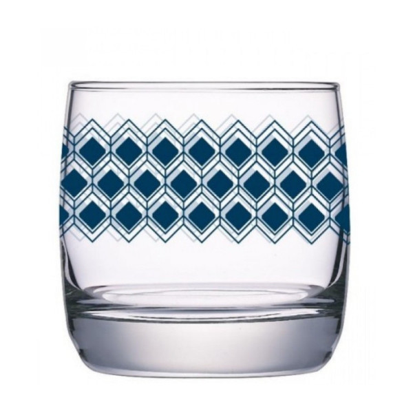Склянка низька 310 мл Ромб Топаз French Brasserie Luminarc O0028/1
