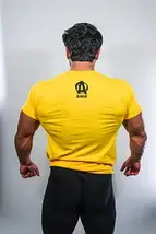 Спортивна чоловіча футболка ANIMAL 'PAK' ICONIC YELLOW TEE жовта XXL (оригінал), фото 2