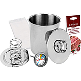 Шинниця Browin на 3 кг м'яса з термометром, пакетами та спеціями (313130), фото 5