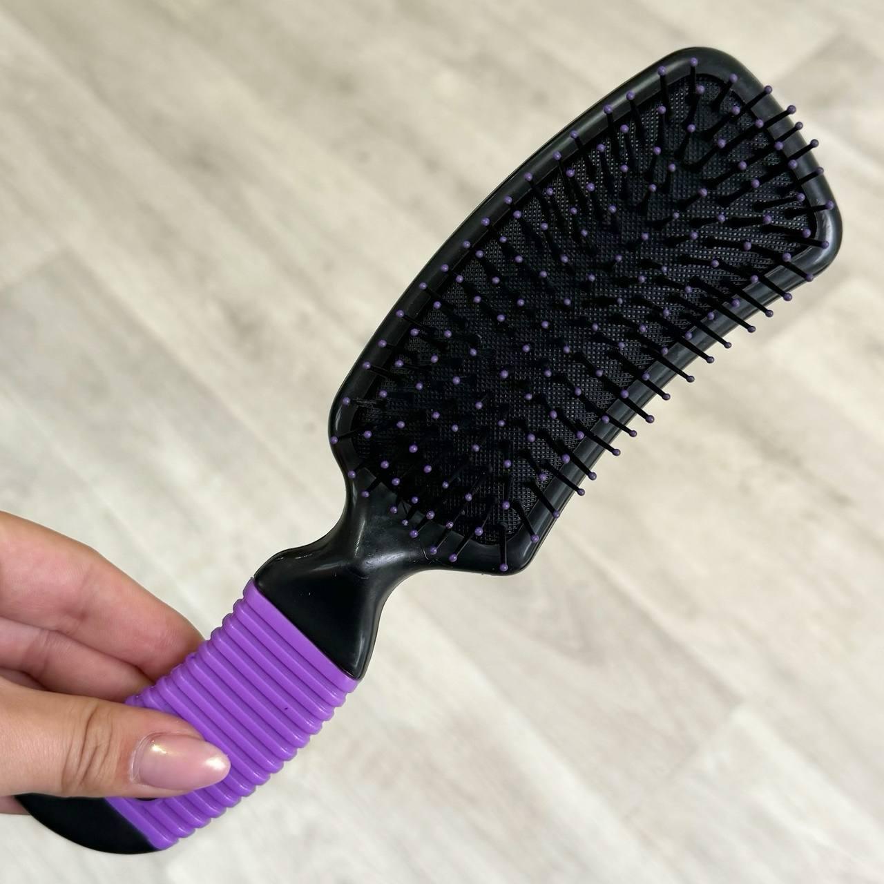 Гребінець масажний для волосся 8585B (Фіолетовий)