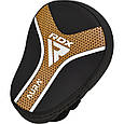 Лапи боксерські RDX FOCUS PAD AURA PLUS T-17 Black Golden, фото 3