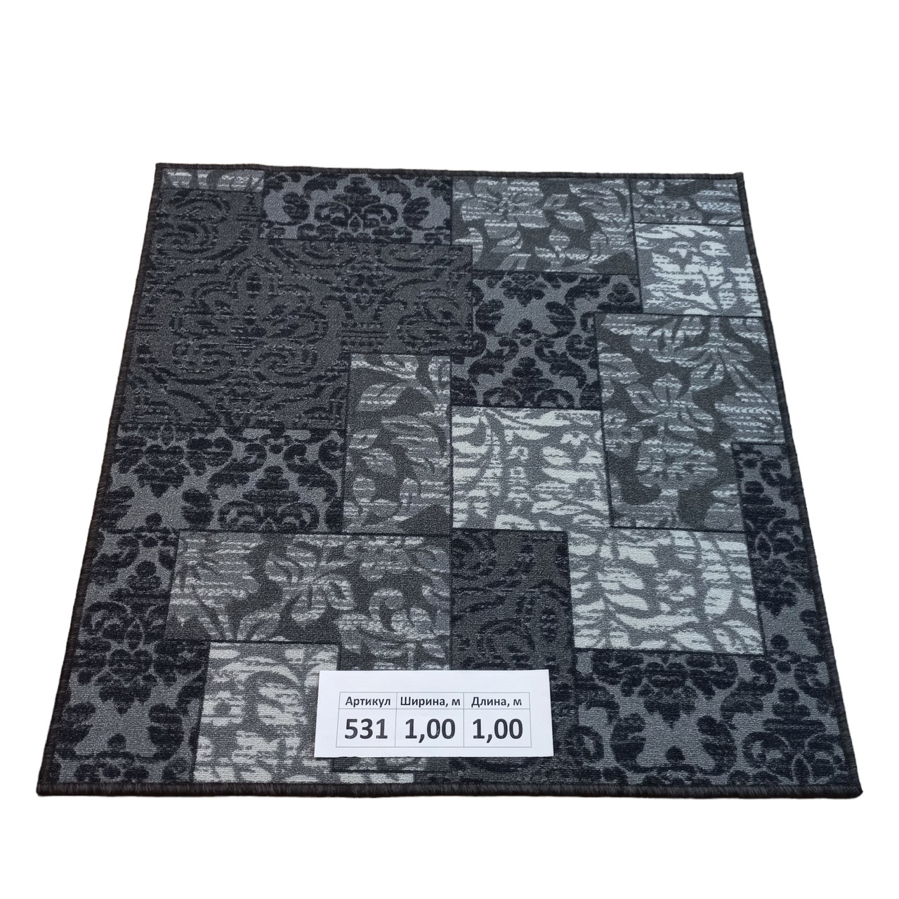 Килим на повстяній основі Dinarsu Print 11531 100х100 см