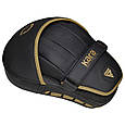 Лапи боксерські RDX F6 KARA Matte Golden, фото 5